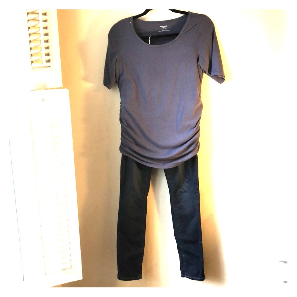 MATERNITY COMBINATION including PAIGE jeans